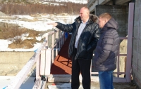 Сергей Смирнов посетил объекты магаданского водохранилища.