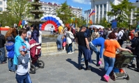 Председатель Магаданской городской Думы Сергей Смирнов принял участие в праздничных мероприятиях, посвященных Дню России.