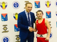 Антон Басанский поздравил участников Чемпионата и Первенства Магаданской области по боксу с началом соревнований 