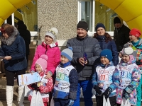 На территории СОК «Снежный» в минувшие выходные состоялись соревнования «Малая лыжня Вяльбе-2018»