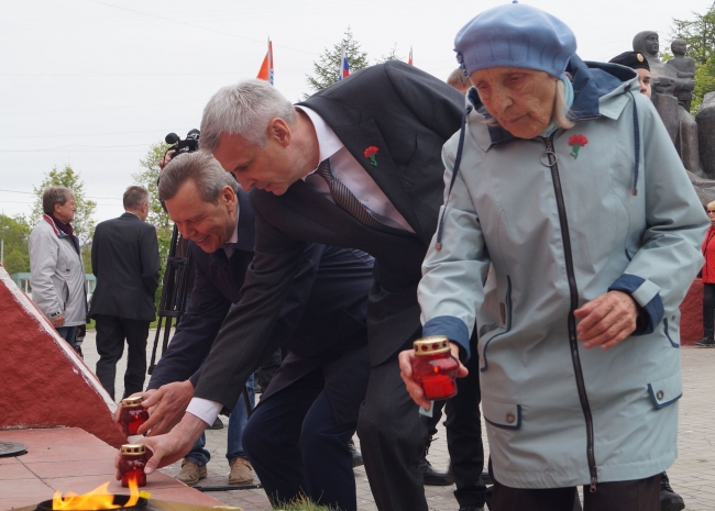 "В Магадане состоялись мероприятия, посвященные Дню памяти и скорби, приуроченной к 77 годовщине начала Великой Отечественной войны в 1941 году"